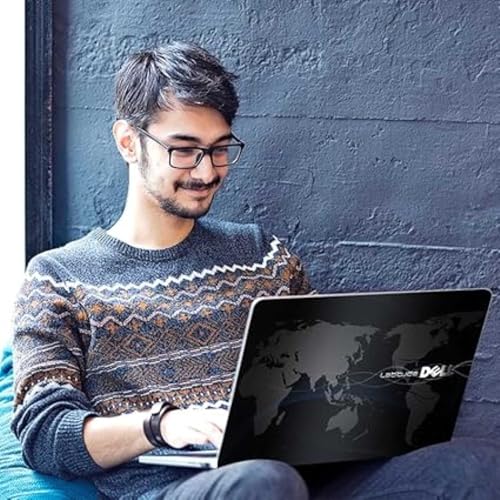 Image of Galaxsia Pattern D83 Full Body Vinyl Laptop Skin /Sticker /Cover Upto 15.6 Inches Laptops Laminated-Removable-HD Quality Compatible for -Dell (15x10 Inches)