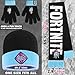 Fortnite Winter Set for Boys with 3-piece Beanie Hat, Gloves, Scarf, Soft Knit Winter Accessories, Gamer Gifts for Boys