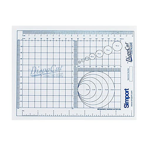 Simport M630-1 DispoCut Dissecting Board, 152 x 203mm