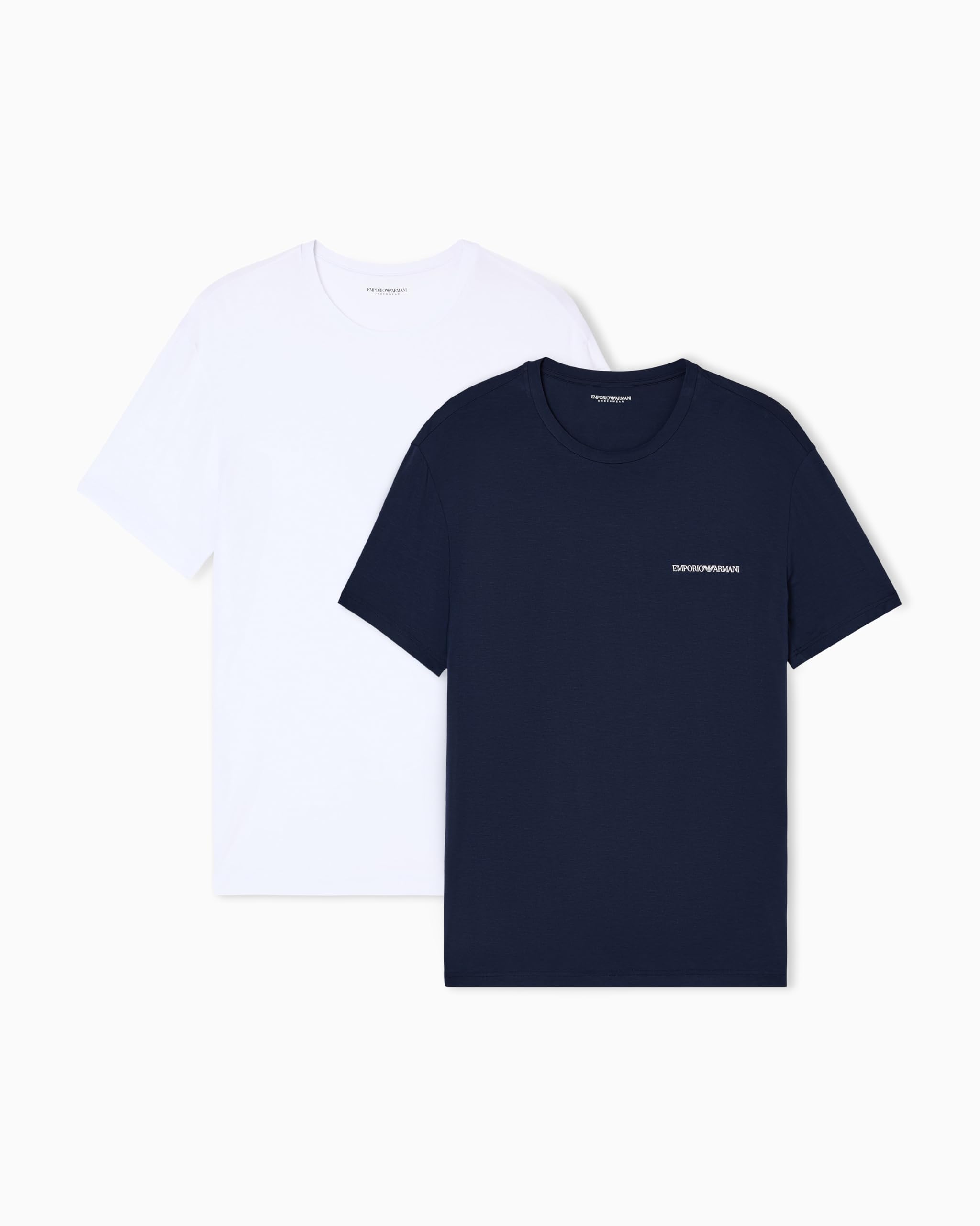 Emporio Armani 2-Pack Crew Neck T-Shirt Camiseta Hombre (Pack de 2)