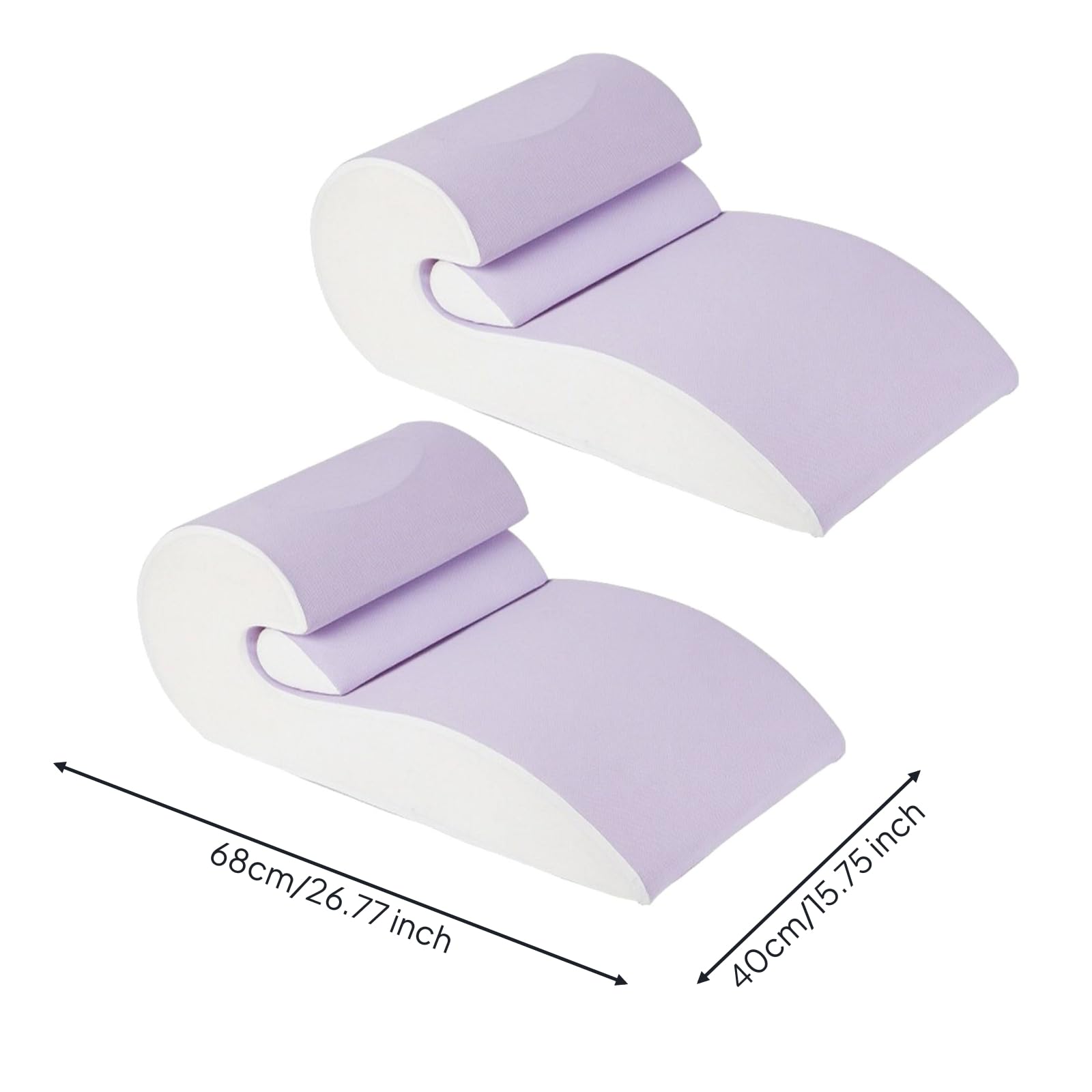 2 Piezas Almohada para Piernas