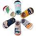 Adorel Calcetines Zapato Antideslizantes para Bebé Lote de 6 Dinosaurios 6-12 Meses (Tamaño del Fabricante S)