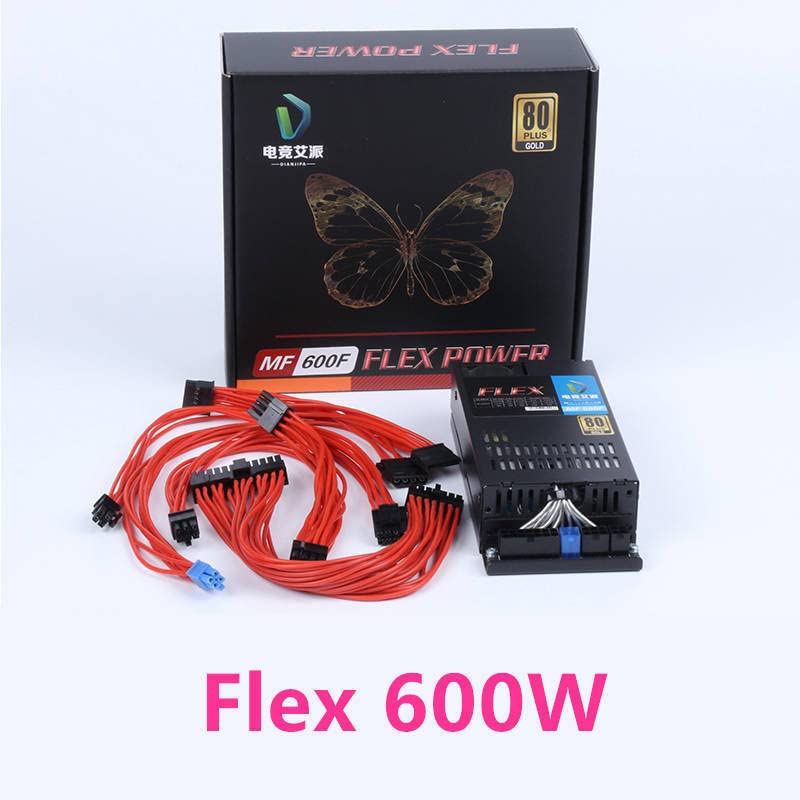 Zasilacz do Dianjipa 80 plus Gold Flex Itx mały 1U K39 600 W zasilacz przełączający MF 600F