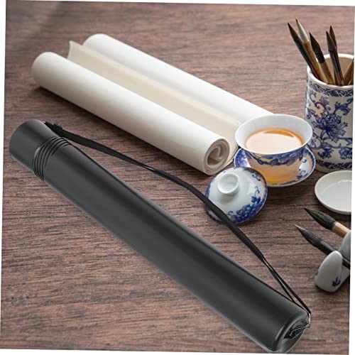 Image of MAGICLULU Telescoping Poster Tube Shoulder Strap Storage for Posters Prints Maps and Drawings Reusable Artwork Holder for Organization
