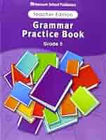 Amazon.com: Grammar Practice Book Grade 5: 9780153499180
