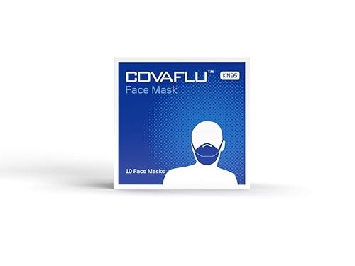 Miniatura 6 de Mascarillas KN95, color blanco, paquete de 10 unidades, mascarillas KN95 para adultos, mascarillas desechables para uso diario y viajes, protección