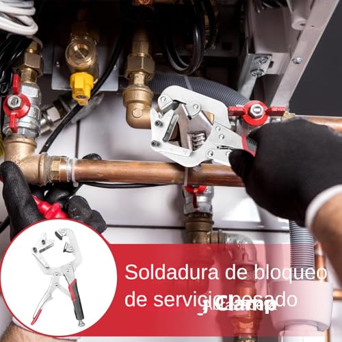 Tenazas para carpintería con sujeción resistente y mango ergonómico de alta seguridad 3