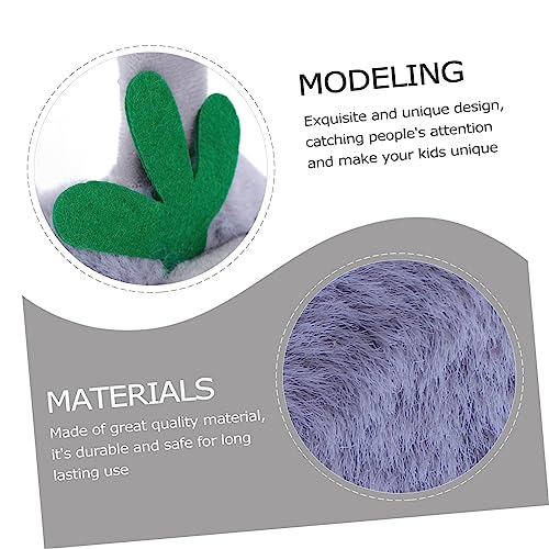 Hemoton 1pc Plush Carrot Earmuff for Boy Girl Warm Winter Ear Cover Cute Ear Protection for Skiing Snowboarding and Outdoor Activities for Boys and Girls4