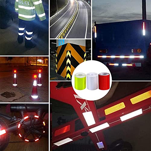 6 Pezzi Riflettente Nastro di Avvertimento, Nastro...