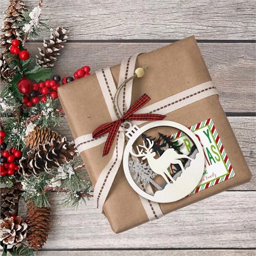 6pcschristmasfarmhouserusticornamentssetforchristmastreedecorationshanging3dglitterreindeerwoodtreeornamentsroundwoodenchristmastreedecorationsgifttags Urban Country Home Decor 6pcs christmas farmhouse rustic ornaments set for christmas tree decorations hanging 3d glitter reindeer wood tree ornaments round wooden christmas tree decorations gift tags urban country home decor