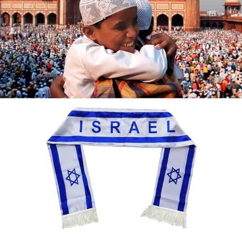 Vibrant Color Trendy Israeli Scarf Perfect Winter Adult Unisex Windproof Scarf Enhances Look Suitable For Any Occasion Israel3