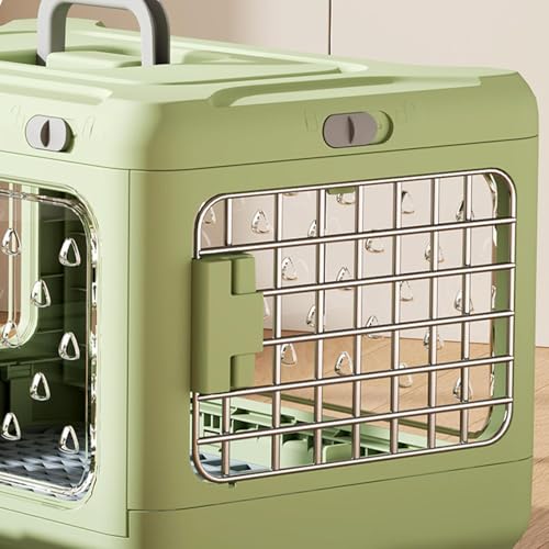 Boîte de transport rigide pour chat en randonnée et vélo - 7