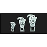 VIM Tools 3 PC. Spring Loaded Crowfoot Wrench Set (1/4'', 3/8'' & 1/2'')