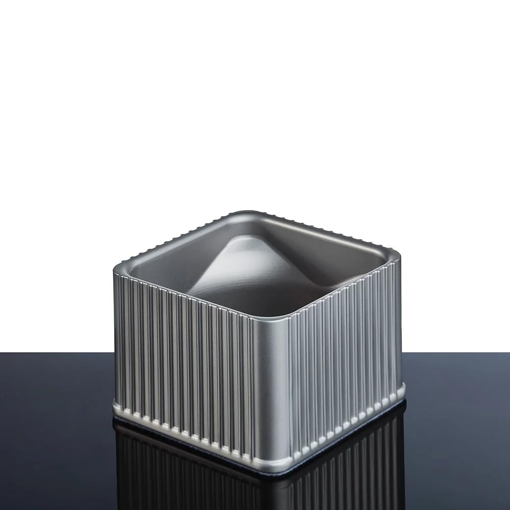 Titanium Rasierhobel-Set mit Pinsel und Schale, Titangrau | Titan Rasurset für präzise und hautschonende Nassrasur