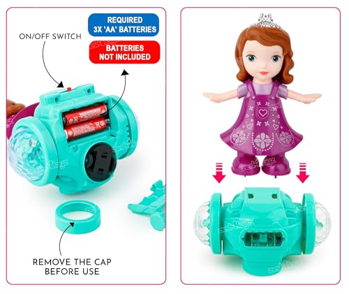 Image of Zest 4 Toyz Musical Toy for Kids 360 Degree Rotating Dancing Dolls for Girls with Light & Sound Toy Bump and Go Activity Play Toys for Toddlers Birthday Gift for Kids 1 Years+ (Pack of 1)