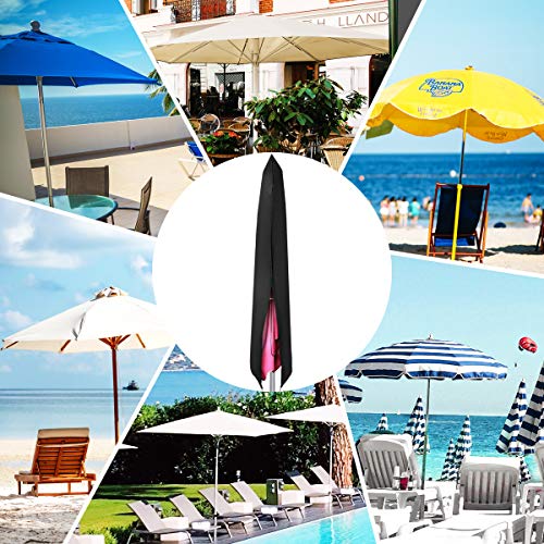 image for SEKKVY Outdoor Patio Umbrella Cover, 600D Extra Thickness Waterproof D