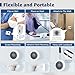 SYNLETT Nurse Call System Wireless Call System with 1 Portable Caregiver Pager 10 Call Buttons and 1 Central Monitoring Unit for Seniors Patients Clinic Emergency Nursing Care Home