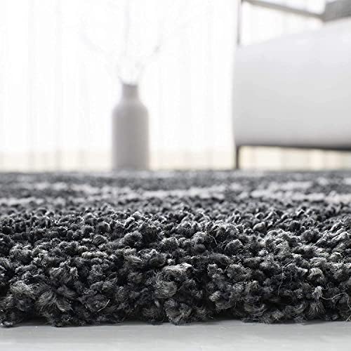 Image of Shaggy Floor Carpets for Living Room, Elegant Bed Side Runner, Modern Carpets for Bedroom, Temple Carpet, Pooja Room Carpet,(2x5 Feet, Grey)