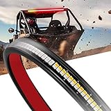 Nirider UTV Tail Light Strip, 30 Inch Rear Light Bar Tailgate Light w/ Turn Signal Brake Backup Ligh