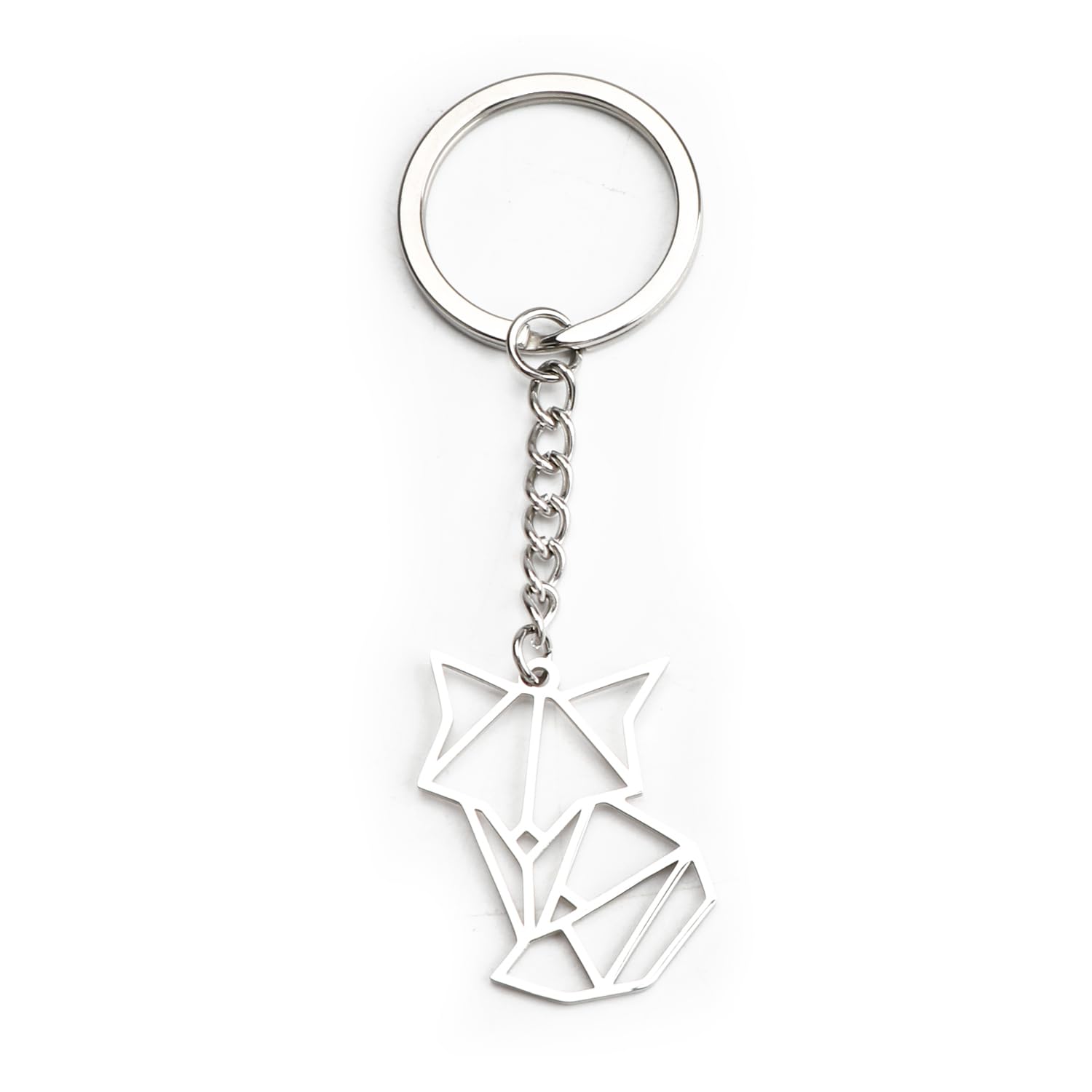 MUCOOS Schlüsselanhänger, Geometrischer Designstil, Personalisierter Schlüsselanhänger, Schulanfangsgeschenk Für Mädchen, Geschenk Für Frauen