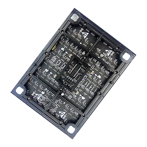 Cronómetro digital portátil para gimnasio, módulo LED P10 X, pantalla LED de alta visibilidad para interiores y exteriores, con control remoto y montaje en pared miniatura 4