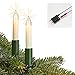 Hellum Lichterkette Weihnachtsbaum Made-in-Germany, Tannenbaum Lichterkette mit Clip, 30 Lichter, beleuchtete Länge 2030 cm, Kabel grün Schaft weiß, für Innen mit teilbarem Stecker 803006 Lang Lang günstig Kaufen-Hellum Lichterkette Weihnachtsbaum Made-in-Germany, Tannenbaum Lichterkette mit Clip, 30 Lichter, beleuchtete Länge 2030 cm, Kabel grün Schaft weiß, für Innen mit teilbarem Stecker 803006