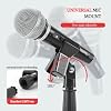 Pyle, Microphone Stand, Universal Mic Mount with Heavy Compact Base, Portable Mic Stand, Boom, Height Adjustable Straight Stands (85 – 152 cm.) #2