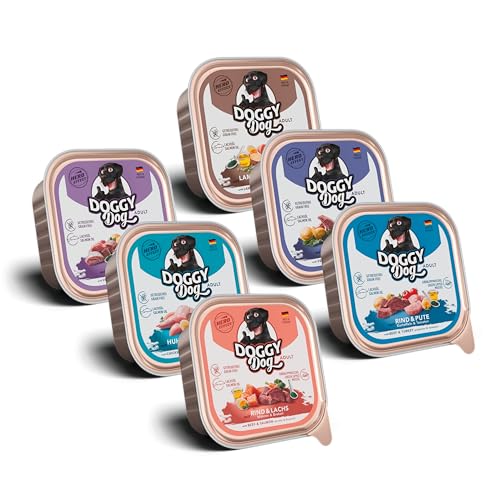 Doggy Dog - Paté - 6 x 150 g - Doggy Mix 1