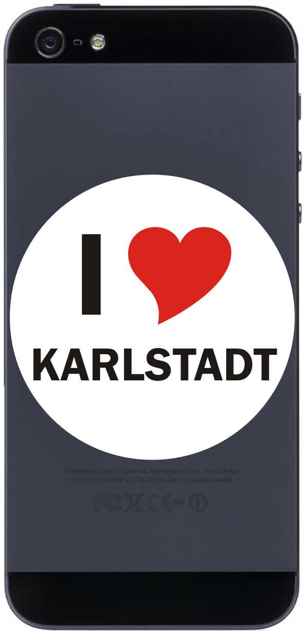 INDIGOS UG I Love Walsrode Cellulare Adesivo Vinile 50 X 50 mm
