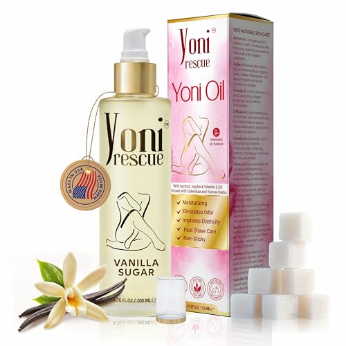 Yoni Oil For Women | Made in USA with Apricot, Jojoba, Vitamin E oil | Daily Moisturizing All