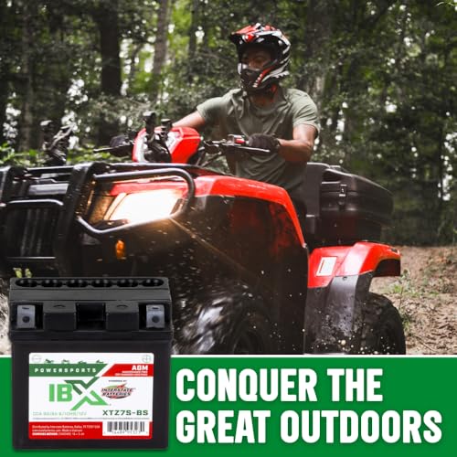 Image of Interstate Batteries IBX YTZ7S-BS Powersports Battery 12V 6Ah 90CCA AGM