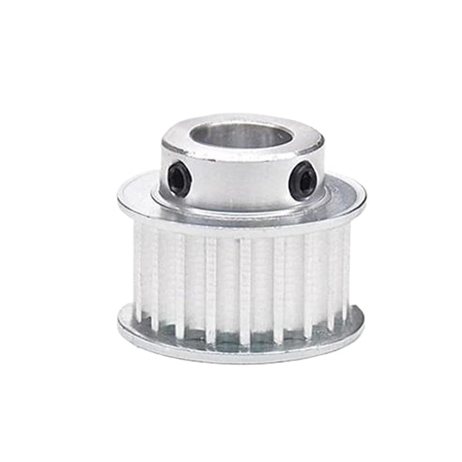 Timing Belt Drive Pulley Belt Width 21/27mm 25Teeth 5M Timing Pulley with Keyway Synchronous Wheel BF Type(Width 21mm-Bore 20)