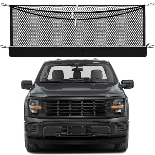 Image of 3-Layer Cargo Net for Ford F150 /F-250 /F-350 /F-450 2015-2026, Zoned Storage