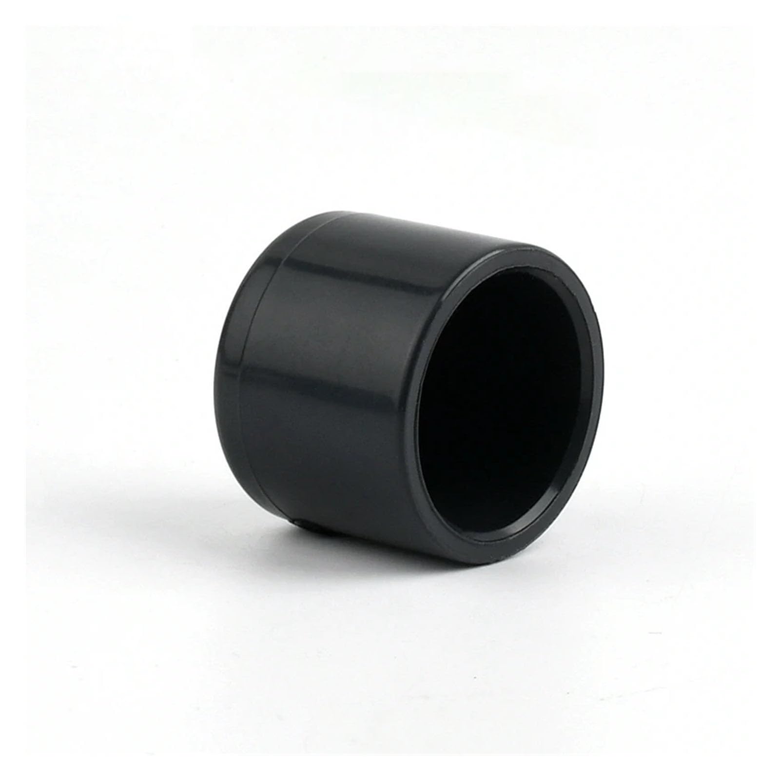 ISCBAFYX 1Pc ID 20~63mm Grigio Scuro Diretto Gomito a 90 Gradi Acquario Giardino Irrigazione Tee Raccordi per Tubi dell'Acqua(Tappo terminale,20mm)