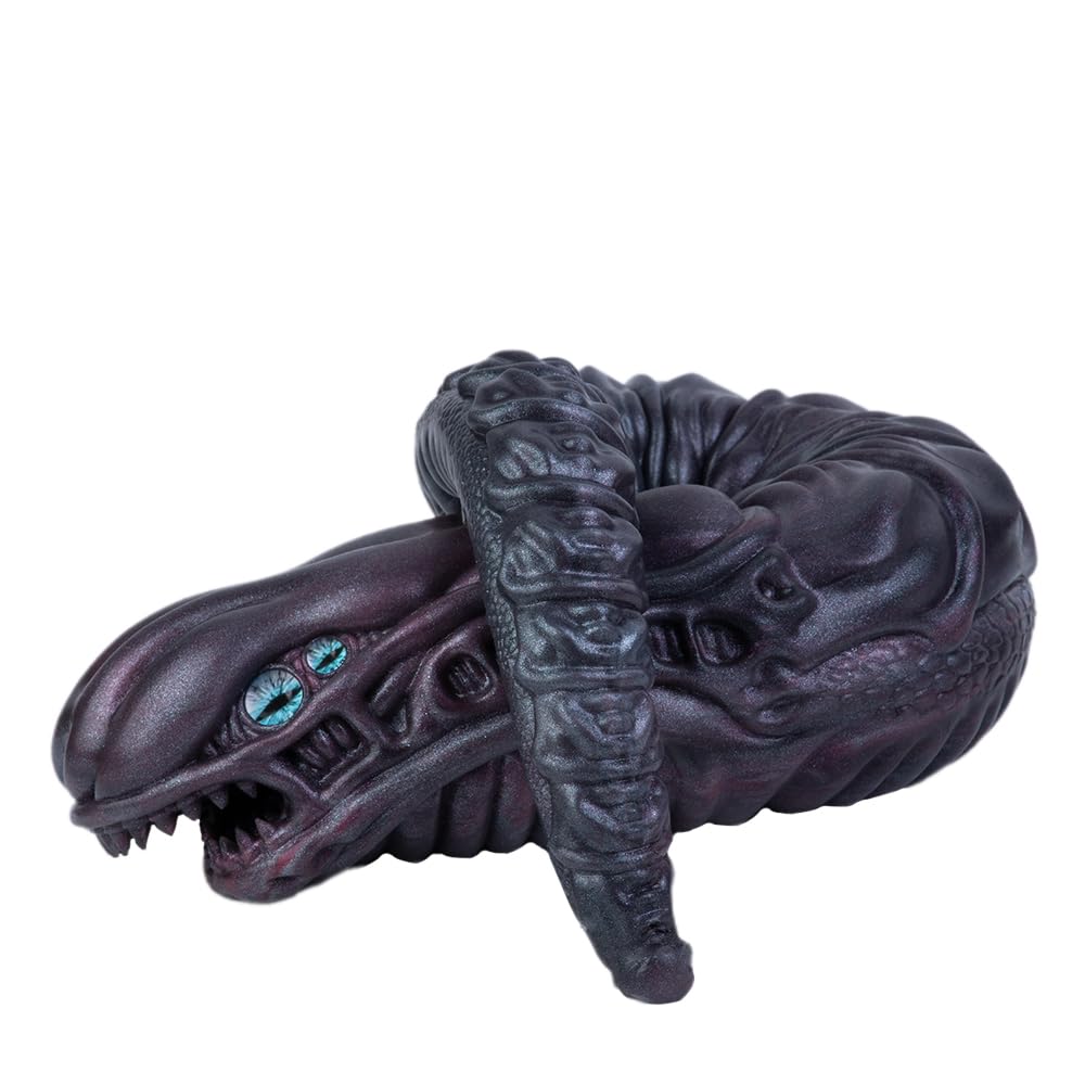 Realistische Masturbatoren Alien Tier Masturbator Taschenmuschi Silikon Masturbator Cup Monster mit Animal Vagina Analtunnel Pocket Pussy SM Fantasy Sex Spielzeug für die Männer Taschen Muschi (B)