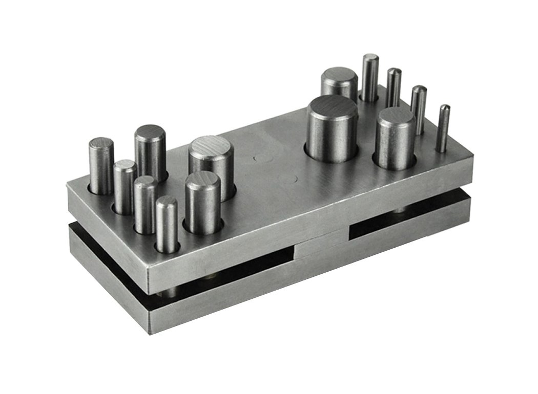 14 Piece Circle and Round Disc Cutter Set - 1/8" to 5/8" Jewelry Making Metal Cutting Forming Pendant Charm Coin Punch Tool