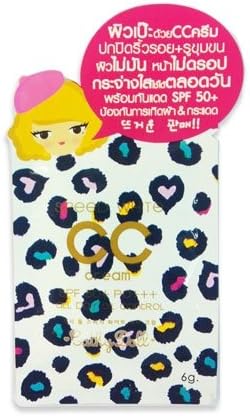 Cathy Doll CC cream (Speed White) SPF50+ PA+++ 6g No.2 Green x10pcs. 1 pack thai
