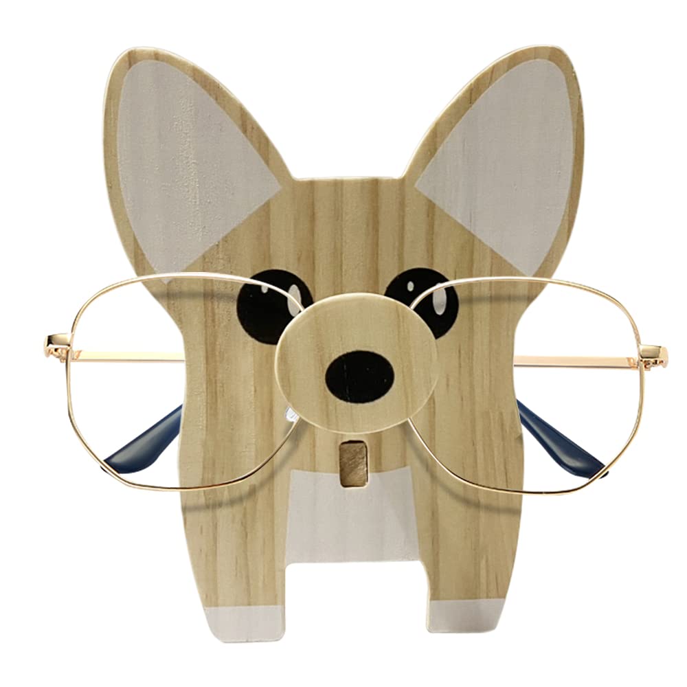 Handgeschnitzter Brillenständer Aus Holz – Labrador-Retriever-Design, 5x13 Cm – Deko & Geschenk Für Hundefans