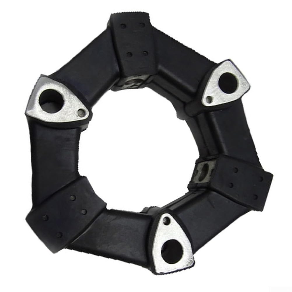 16AS Raccord en caoutchouc pour Centaflex CF-A-16 Series, compatible avec PAT 778322 3633643, pièce de rechange d'équipement lourd, métal argenté