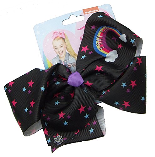 Image of Jojo Siwa Signature Black Birthday Girl JoJo Bow Happy Birthday Bow