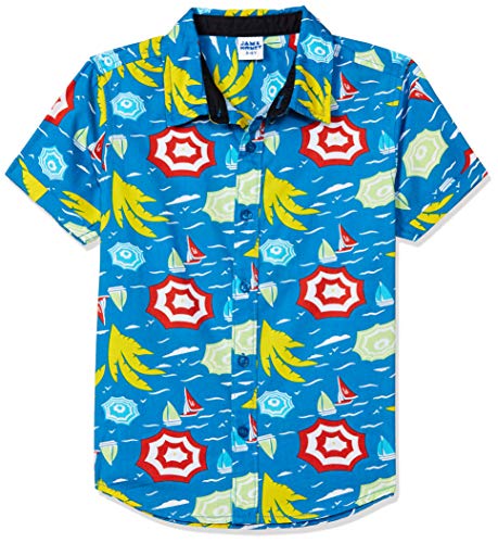 Image of Amazon Brand - Jam & Honey Boys' Button Down Shirt