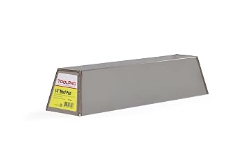 TOOLPRO Stainless Steel Mud Pan Stainless Steel, 14 in.