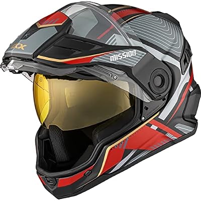 CKX Mission Full Face Helmet Verve Electric Double Shield