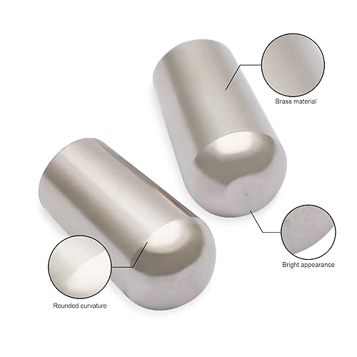 Miniatura 8 de 2 piezas de rosca de Estados Unidos SAE 8-32 latón LP guitarra interruptor de palanca de 3 vías interruptor de pastilla perilla para interruptor