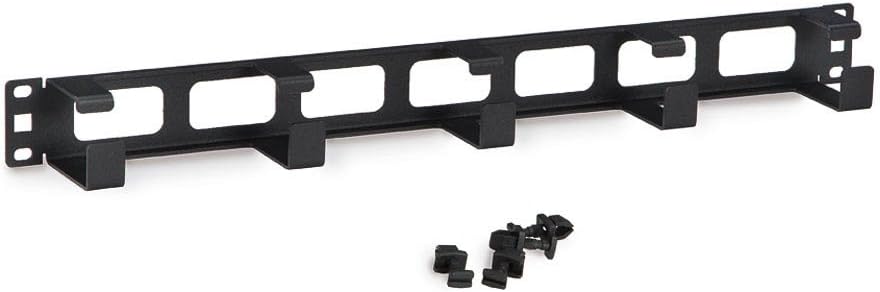 Kendall Howard 1U 5X D-Ring Cable Manager