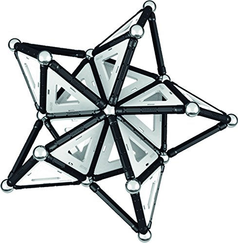 Geomag - Black And White - 104-Piece Magnetic Building Set, Certified Stem Construction Toy, Safe For Ages 5 And Up #TOP7