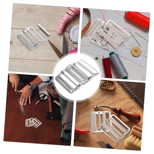 Hebillas para correas de mochila Healeved ajustables en metal de alta resistencia 4