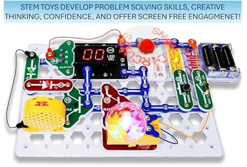 Snap Circuits “Arcade”, Electronics Exploration Kit, Stem Activities for Ages 8+, Full Color Project Manual (SCA-200) by Snap Circuits - Image 5