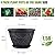 Nooulap 4 Pack 10 Inch Flower Pots for Outdoor Indoor, Plastic Plant Pots with Drainage Hole & Saucer, Lightweight Small Resin Flower Pot, Outdoor Planters Imitation Magnolia for Garden House?Gray?