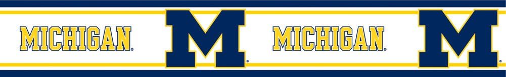 store51 University of Michigan Wolverines - Wallpaper Border